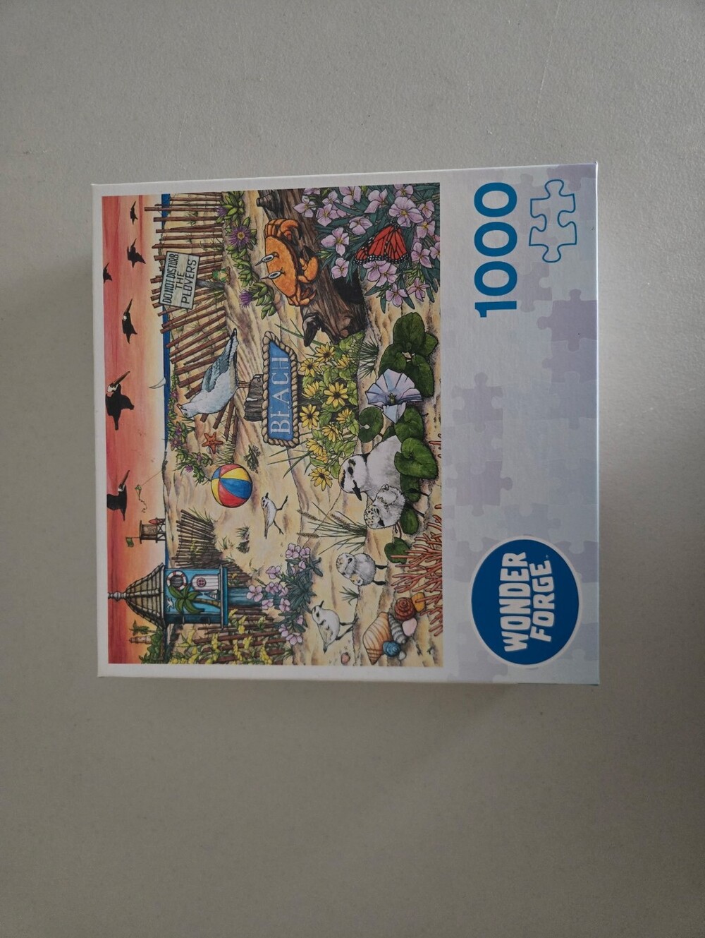 Wonder Forge Beach Scene 1000-Piece Puzzle - Multicolor
